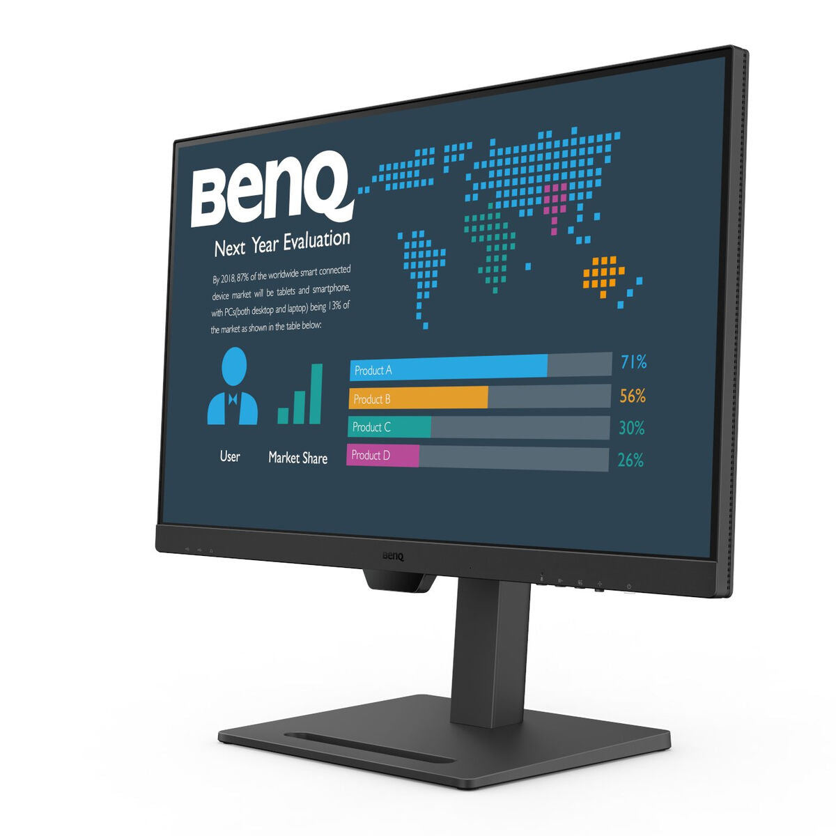 Hdmi cable benq 9h.lllla.tpe quad hd 27 "75 Hz