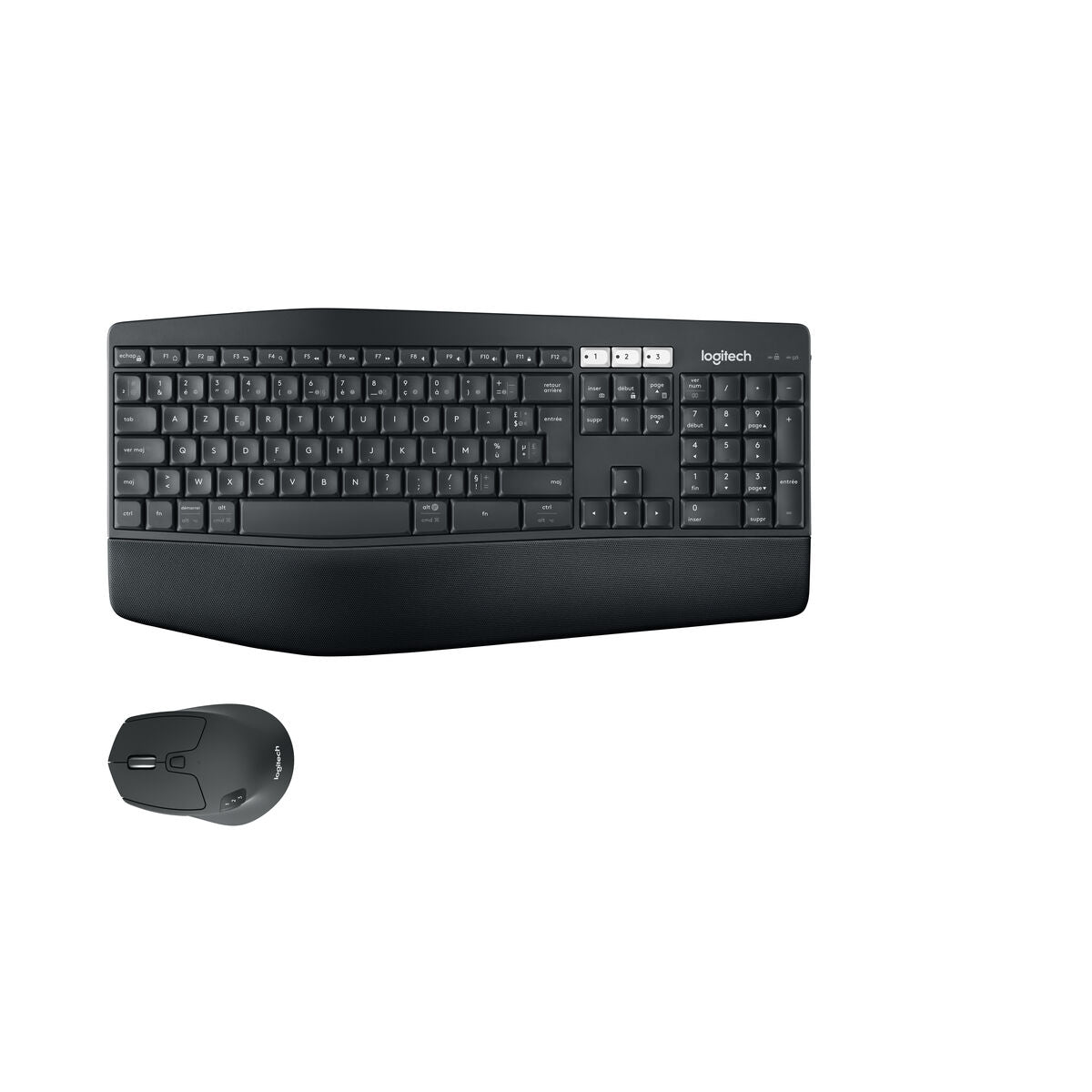 Wireless keyboard logitech MK850 Azerty French black