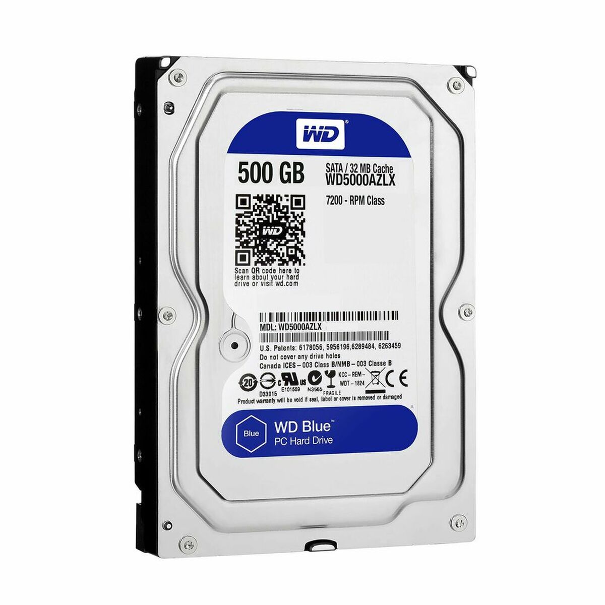 Hard drive Western Digital WD5000AZLX 500GB 7200 RPM 3.5 "