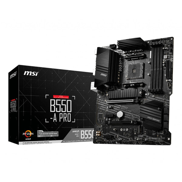 Motherboard MSI B550-A Pro AMD B550 AMD AMD AM4