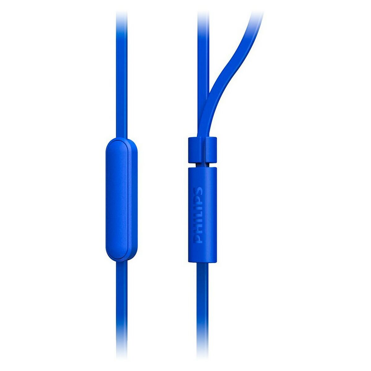 Headphones Philips blue silicone