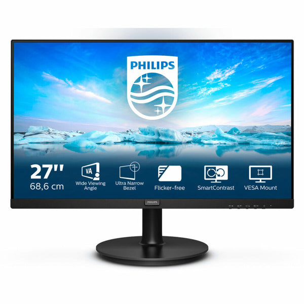 Monitor Philips 271V8L/00 27 "FHD 27" LED VA LCD Flicker Free 75 Hz 50-60Hz