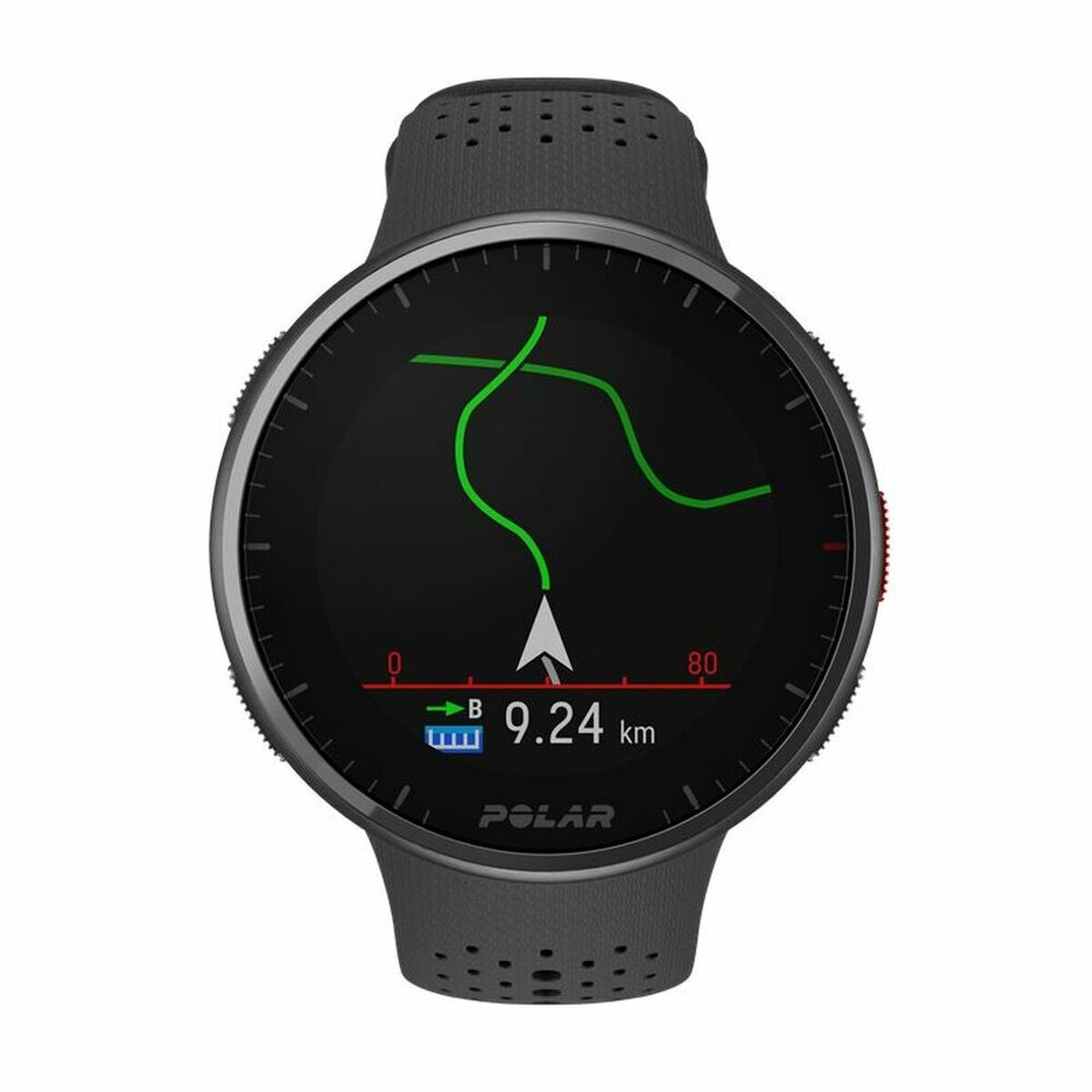 Smartwatch polar black 1.2 "