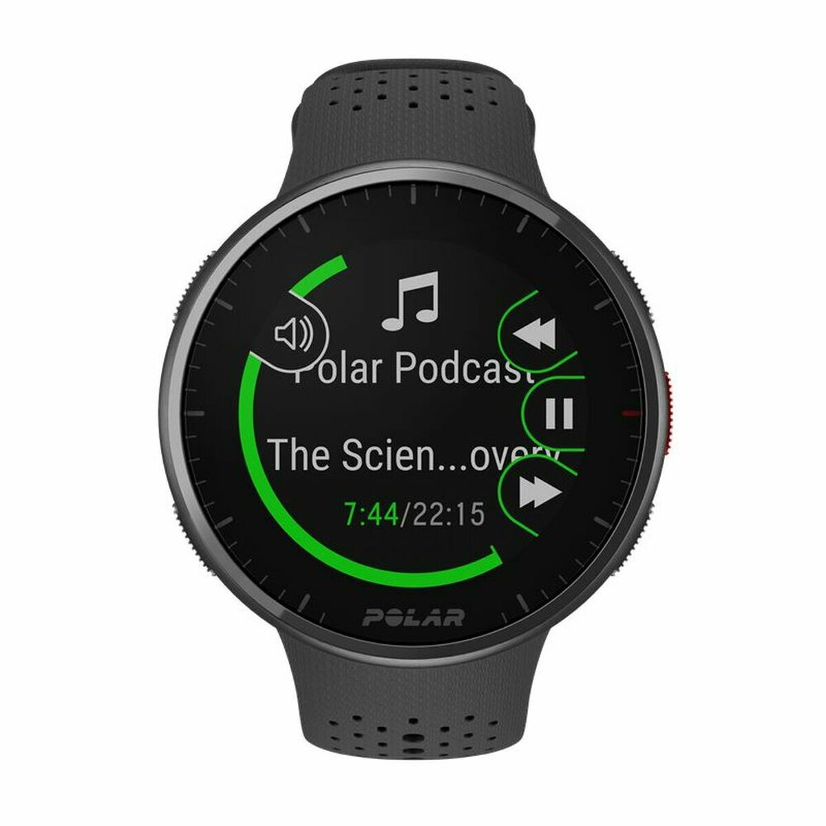 Smartwatch polar black 1.2 "