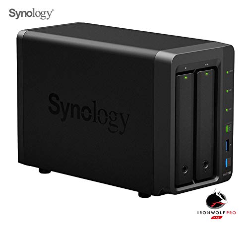 Synology DS718+ 6 GB NAS 8 TB (2 x 4 TB) IronWolf Pro - EDV-Guru (Guru e.U.)