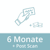 Adresse de l'entreprise + Post Scan 6 mois | 85 € par mois